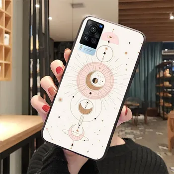 Ведьмы луна Таро Тайна Тотемный чехол для VIVO V21E V21 V23 V23E V2109 Y53S Y33S Y55 Y76 Y31 Y21 Y72 Y01 Y21S Y11S VIVO V21E 4G