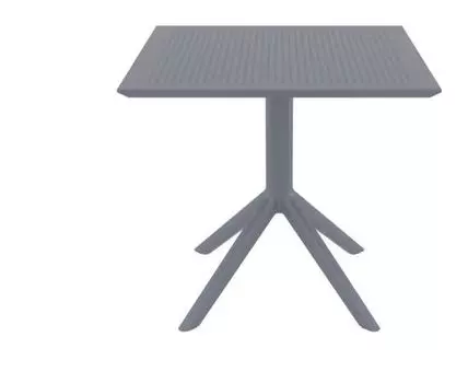 Стол пластиковый Sky Table 80 (темно-серый, 80)