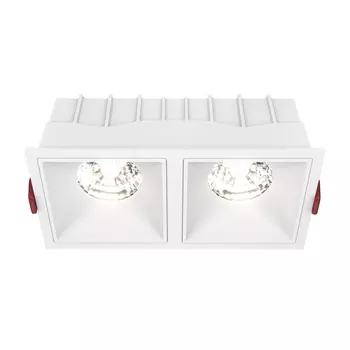 Встраиваемый светильник Maytoni Alfa LED DL043-02-15W4K-SQ-W