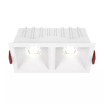Встраиваемый светильник Maytoni Alfa LED DL043-02-10W4K-SQ-W