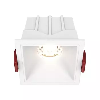 Встраиваемый светильник Maytoni Alfa LED DL043-01-10W3K-SQ-W