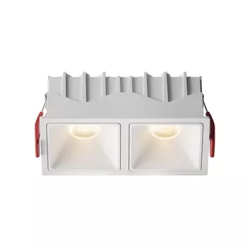 Встраиваемый светильник Maytoni Alfa LED DL043-02-10W3K-SQ-W-1