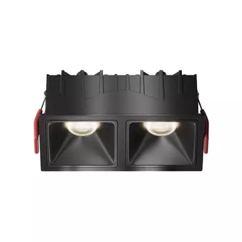 Встраиваемый светильник Maytoni Alfa LED DL043-02-10W4K-SQ-B-1