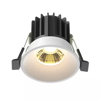 Встраиваемый светильник Maytoni Round DL058-7W2.7K-W
