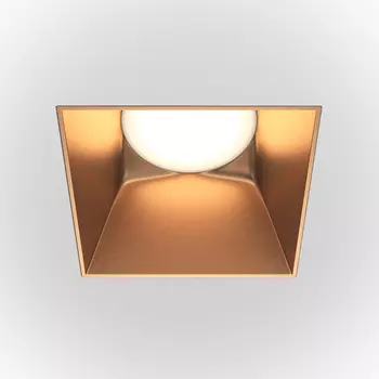 Встраиваемый светильник Maytoni Share DL051-01-GU10-SQ-WMG