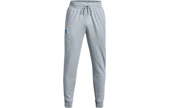 Трикотажные спортивные штаны мужские серые/синие Under Armour, серый/синий