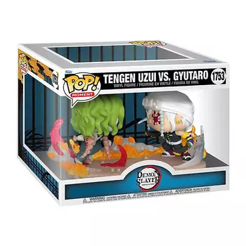 FUNKO Фигурка Demon Slayer: Kimetsu No Yaiba Pop Moments Vinyl Tengen Vs Gyutaro 9 cm figure
