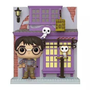 FUNKO Фигурка Harry Potter Deluxe Hp Diagon AlleyEeylops Owl Emporium Con Harry Figure 9 см
