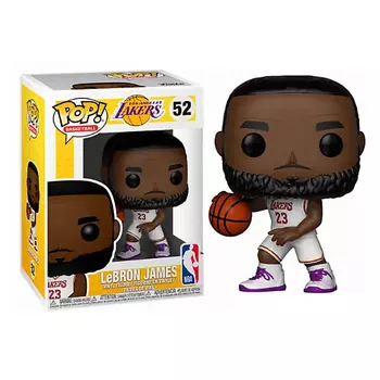 FUNKO Фигурка NBA Lakers LeBron James White Uniform figure