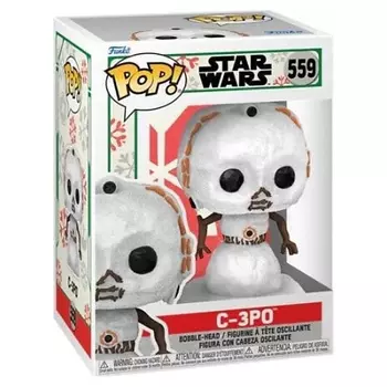 FUNKO Фигурка STAR WARS X-Mass C-3PO 64335 43351
