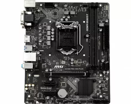 Материнская плата MSI Intel H310 H310M PRO-VDH PLUS