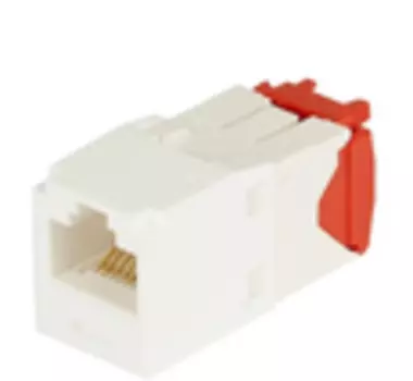 Модуль Panduit CJ5E88TGAW информ. Mini-ComRJ45 кат.5E UTP бел.