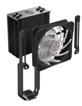 Кулер Процессорный Cooler Master CPU cooler Hyper 212 RGB Black Edition
