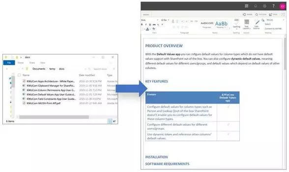 KWizCom Paste+ App