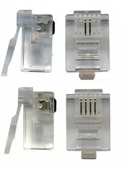 Lanmaster Коннектор TWT-PL12-6P4C/100