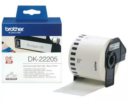 Лента белый Brother DK22205