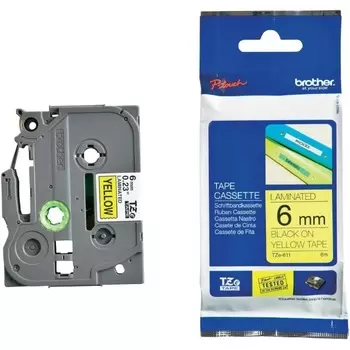 Лента желтый Brother TZE611