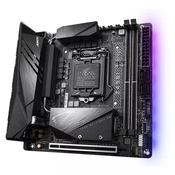 Материнская плата Gigabyte LGA1200 Intel Z490 Z490I AORUS ULTRA