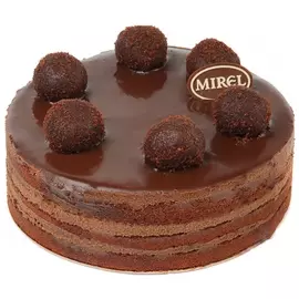 Торт Бельгийский шоколад замороженный Mirel 900 г