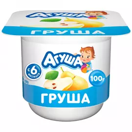 Творог Агуша груша с 6 месяцев 3.9% 100 г