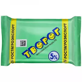 Творог РостАгроЭкспорт 5% 180 г