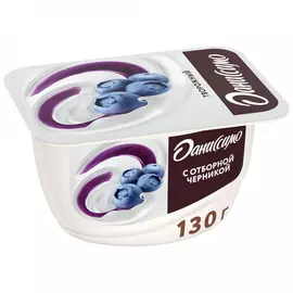 Творожок Даниссимо с черникой 5.5% 130 г