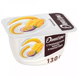 Творожок Даниссимо с манго и маракуйей 5.6% 130 г