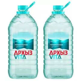 Вода питьевая Архыз природная негазированная 2 штуки по 5 л