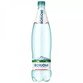 Вода питьевая минеральная Borjomi природная газированная 1 л