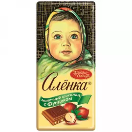 Шоколад Аленка с фундуком 90 г