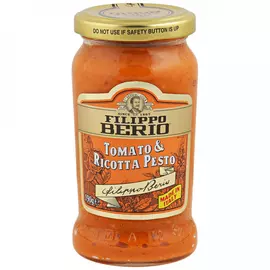 Соус Filippo Berio Pesto с томатом и сыром Рикотта 190 г