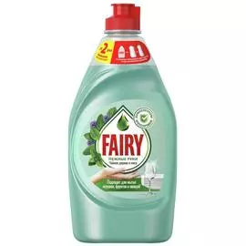 Средство для мытья посуды Fairy Нежные руки Чайное дерево и мята 450 мл