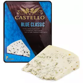 Сыр мягкий Castello Blue Classic с голубой плесенью 50% 100 г