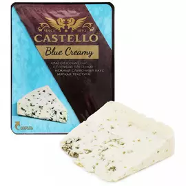 Сыр мягкий Castello Blue Creamy с голубой плесенью 60% 100 г