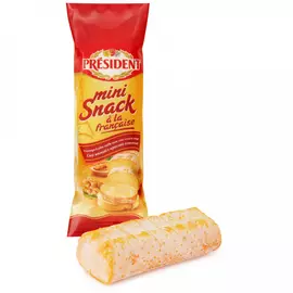 Сыр мягкий President Mini Snack a la Francaise Red Snack с красной плесенью 60% 90 г