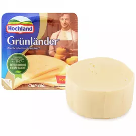 Сыр полутвердый Hochland Грюнландер 50% 400 г
