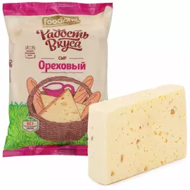 Сыр полутвердый Радость вкуса ореховый с фенугреком 45% 200 г