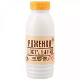 Ряженка Ностальгия 3.5-6.0% 300 г