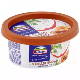 Сыр творожный Hochland с лесными грибами 60% 140 г