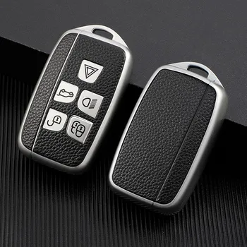 Кожаный чехол для ключей из ТПУ, чехол-держатель для Land Rover Range Rover Sport Evoque Freelander2 для Jaguar XF XJ XJL XE красный