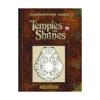 Temples and Shrines, Masterwork Maps (d20), мягкая обложка