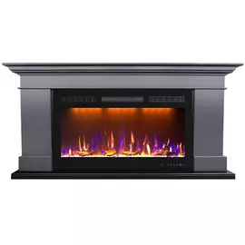 Электрокамин с широким очагом 2D Royal Flame