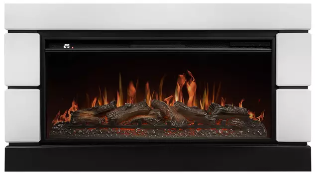 Электрокамин с широким очагом 2D Royal Thermo