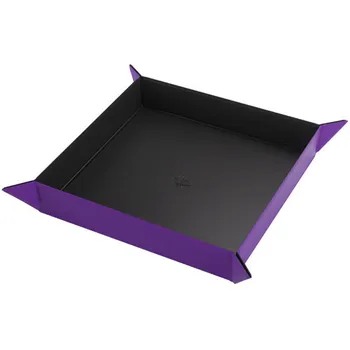 Аксессуары Gamegenic Magnetic Dice Tray: Square Black/Purple