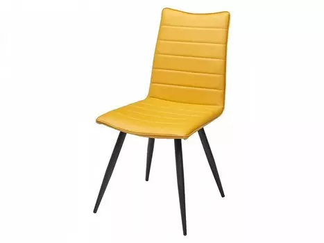 Стул BLOOM yellow желтый экокожа