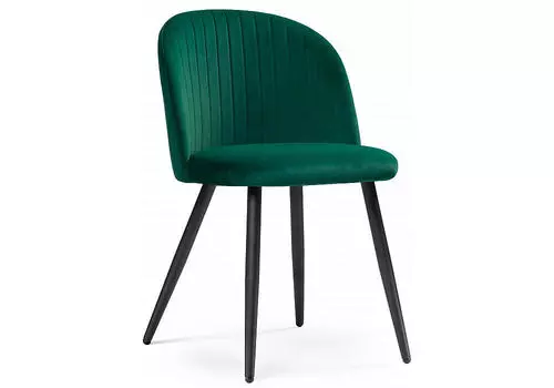 Стул Gabi 1 dark green/black