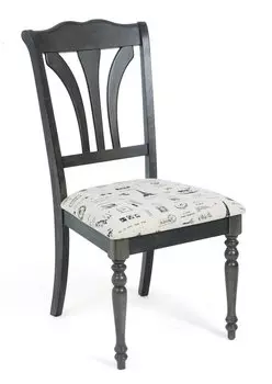 Стул LT C17455 DARK GREY #G521/ FABRIC FB62 PARIS