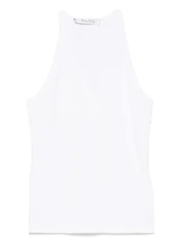 Топ Armida без рукавов MAX MARA, белый