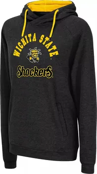 Colosseum Женская черная толстовка Wichita State Shockers