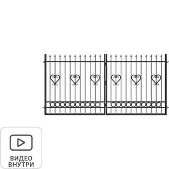 Ворота Миранда 3.6x1.9 м с фурнитурой